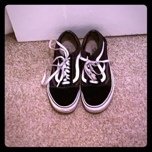 Original Vans, with wear.